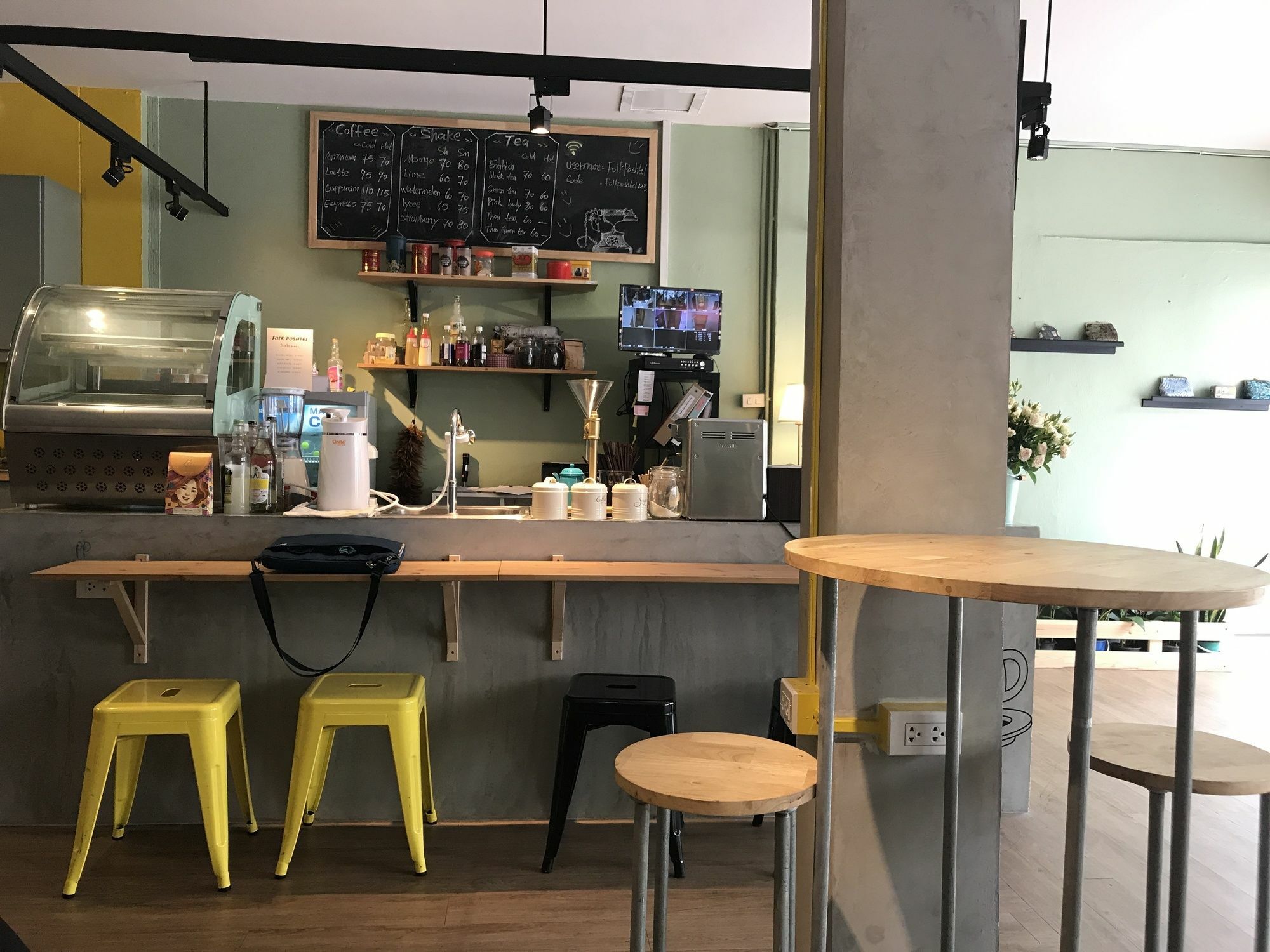 مبيت وإفطار بانكوك Folk Poshtel Silom المظهر الخارجي الصورة